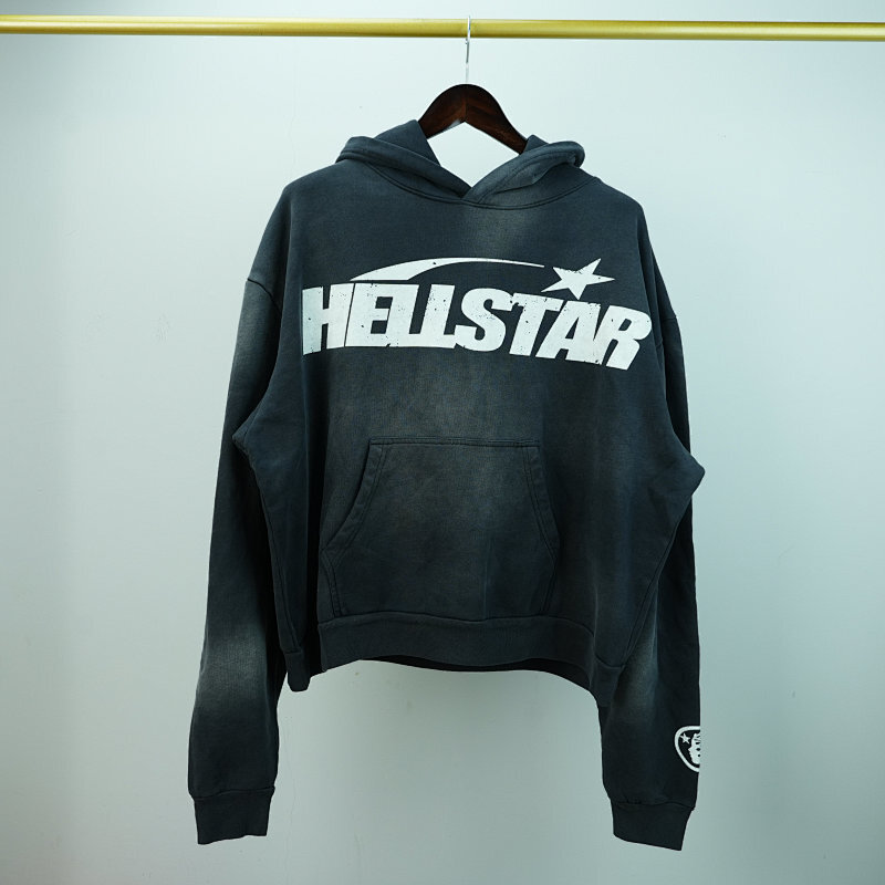 Hellstar Classic Hoodie Grey