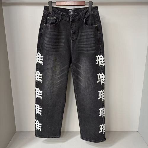 AMIRI Gothic Logo Jeans - Black