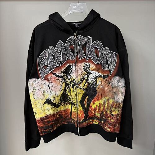 Emotion Skeleton Zip Hoodie